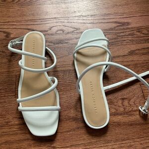 VERONICA BEARD Maci Leather Strappy Sandals